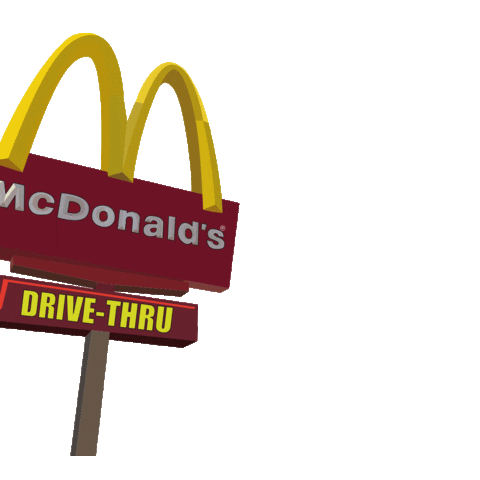 Fast Food Logo Sticker