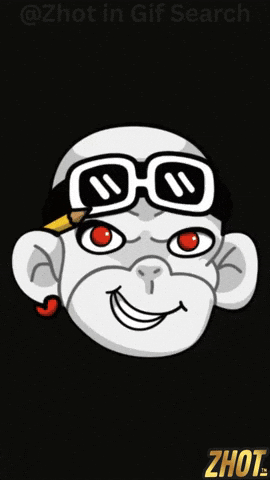 Pondering Big Brain GIF by Zhot Shop