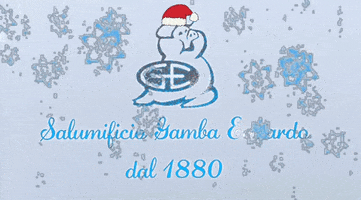 Salumificio_Gamba_Edoardo snow natale neve christmast GIF