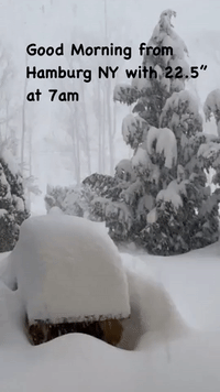 Upstate New York Wakes to Heavy Snow as State of Emergency Declared