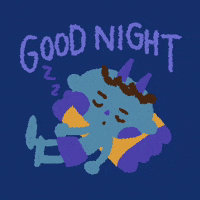 Sleepy Illustration GIF