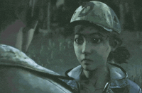 The Walking Dead Game Kiss GIF