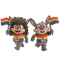 Rainbow Love Sticker