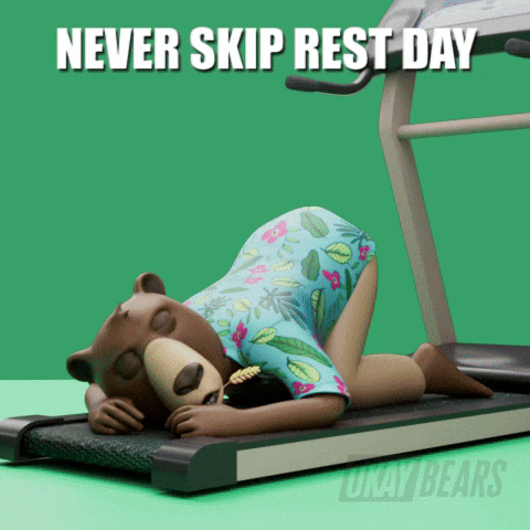 Working Out No Pain No Gain GIF by Okay Bears