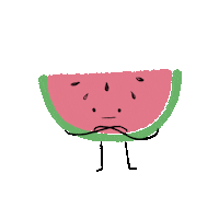 ShawnaSmyth friends family watermelon bffs Sticker