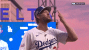 Los Angeles Dodgers Kiss GIF by MLB