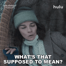What Do You Mean Annie Murphy GIF by HULU
