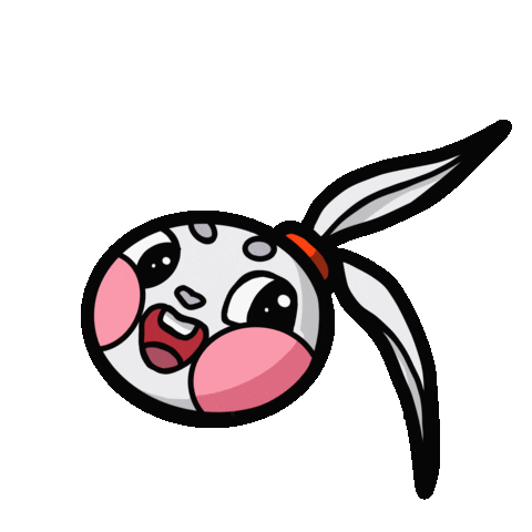 Bunny Hase Sticker by MiniJim GmbH