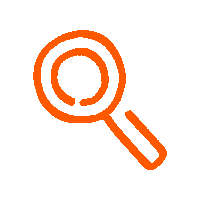 Magnifying Glass Looking Sticker by Europavox