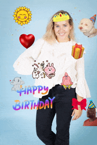 Birthday Meri GIF by Freska