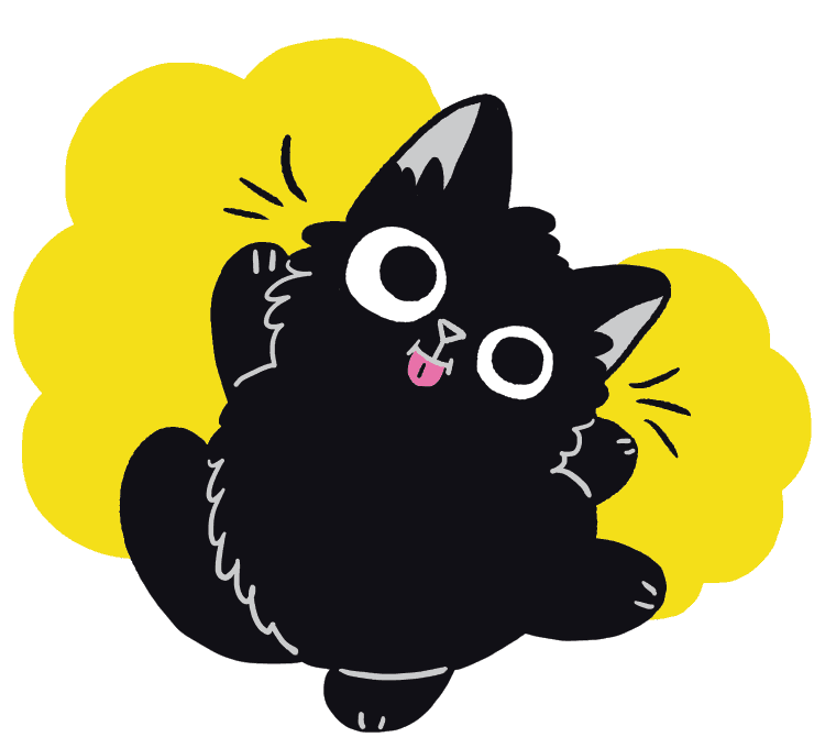 cat Sticker by meowbox