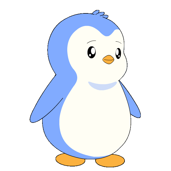 Pop Penguin Sticker by Pudgy Penguins