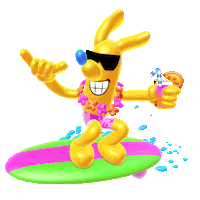 Dog Summer Sticker by DOMCAKE