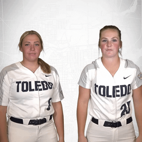 Rocket Softball GIF by Toledo Rockets