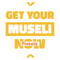 Breakfast Muesli Sticker by Pintola Peanut Butter