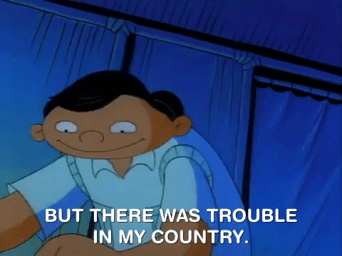hey arnold nick splat GIF