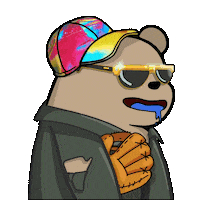 Baseball Nft Sticker by SuperRareBears