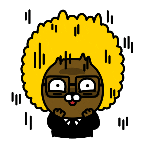 Fear Terrifying Sticker by Kakao Friends