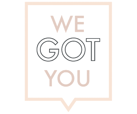 Wegotyou Wegotyourback Sticker by Jasmine Star
