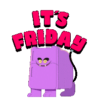 Its Friday Sticker by Nexio