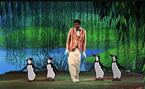 HezzaFezza giphygifgrabber mary poppins penguins GIF
