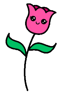 Happy Flower Sticker