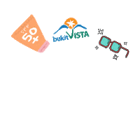 BukitVista happy summer holiday beach Sticker