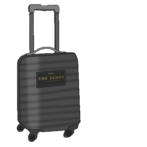 HotelTheJames heart like black gold Sticker