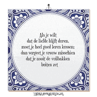 Spreuk Trots Sticker by Tegelspreuken.nl