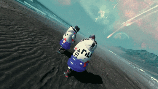 Beach Run GIF by Xbox