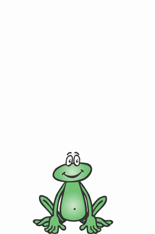 frog jumping GIF by martin_kenny_design_and_illustration