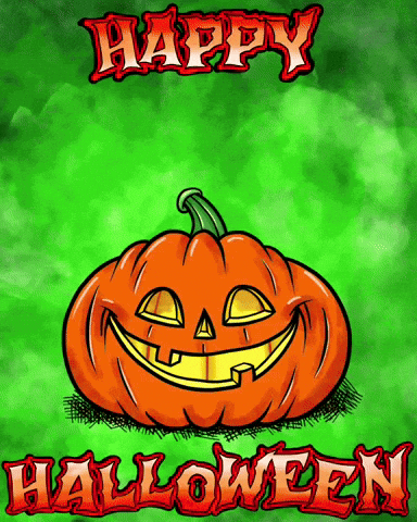 Jack-O-Lantern Halloween GIF