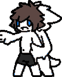 Neko Fluff Sticker