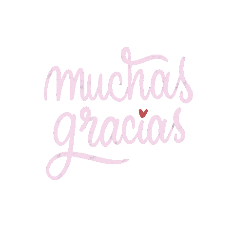 Gracias Muchasgracias Sticker by Letrarte