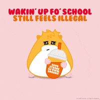 Tired Wake Up GIF by hamsta.world