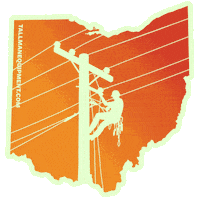 Ohio Buckeye Sticker by tallmanequipment