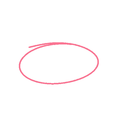 Loop Point Up Sticker