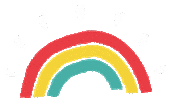 Fun Rainbow Sticker by Frugi