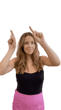 din-virtuelle-assistent look up swipeup pointing Sticker