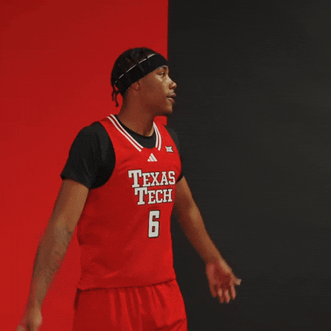 Leon Horner GIF by Texas Tech Basketball