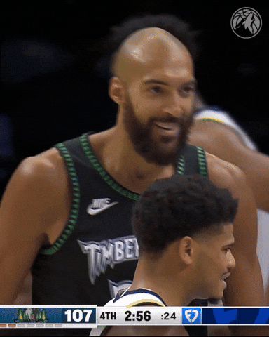 Nba Smile GIF by Minnesota Timberwolves