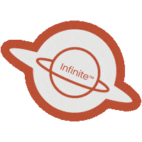 Los Angeles Astronaut Sticker by Infinite™ Design Studio
