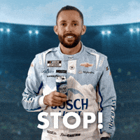 Ross Chastain Stop GIF by Busch Beer