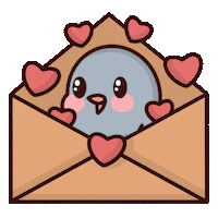 I Love You Heart Sticker