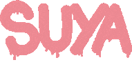 carmensuya pink graffiti drip spray Sticker