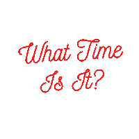 What Time Is It Fitness Sticker by Fireball Labz