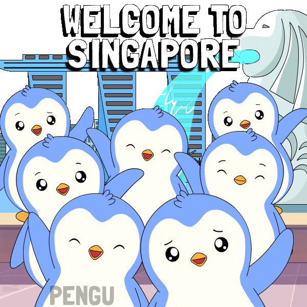 Wave Hello GIF by Pudgy Penguins