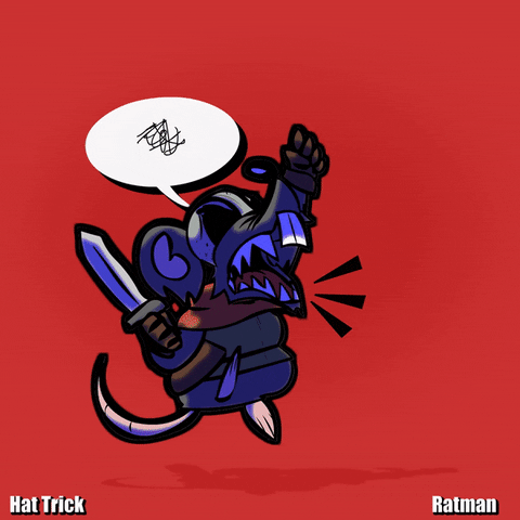 KeithGarces game animation angry rat GIF