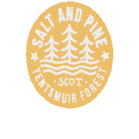 SaltandPine saltand salt and pine saltpine salt pine Sticker