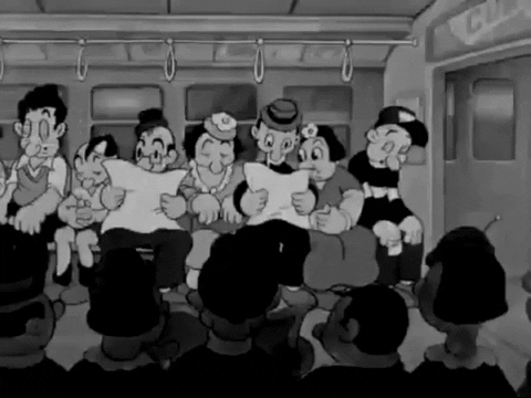 Vintage Stop GIF by Fleischer Studios